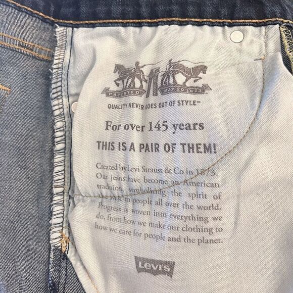 LEVI'S 510 Men's Jeans Stretch Blue 5 Pockets 99% Cotton Pre-owned Made in Egypt - Picture 13 of 16